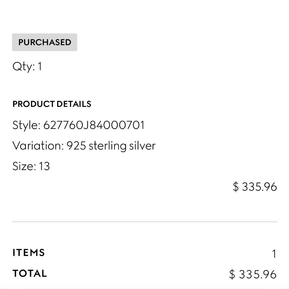 Gucci Silver Ring Like New Condition - image 5